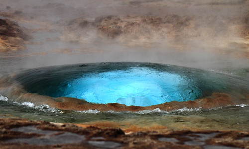 naturaleza azul agua geyser belleza fuerza