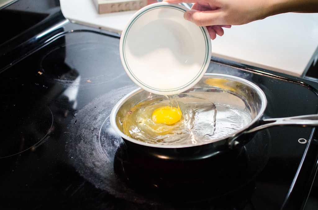 spanish fried egg in pan