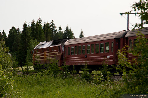 railway locomotive nsb henschel di4 nordlandsbanen jørstad
