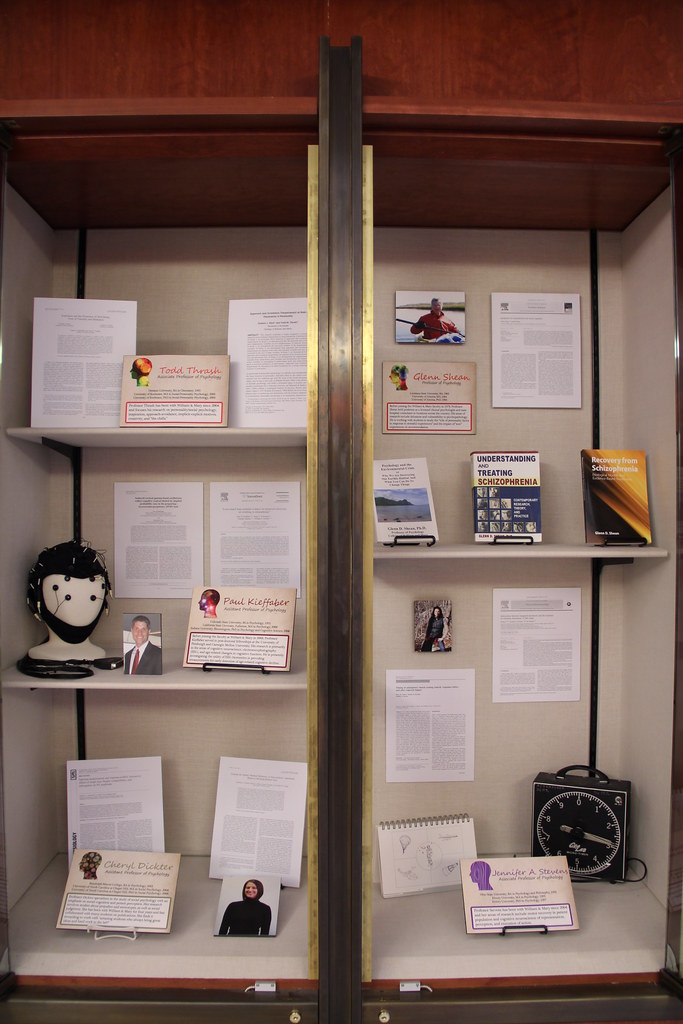 Open Minds: An Exhibit of Psychology Department Faculty Publications Exhibit