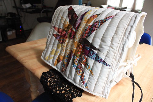 Double-Sided Quilted Sewing Machine Cover