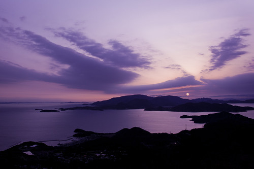 morning sea sky seascape landscape dawn islands nikon 日本 teshima 豊島 d700