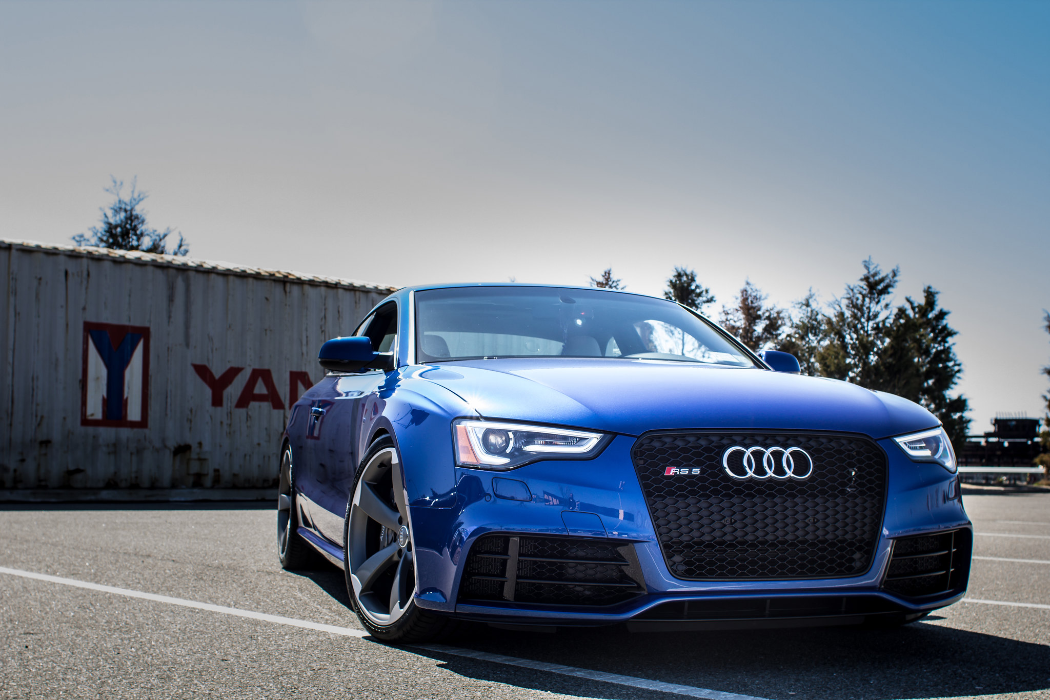 Sepang Blue RS5 Content with a lowly A5