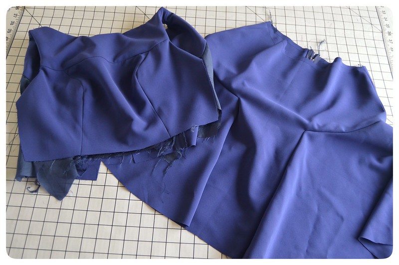 Blue Sewing WIPs