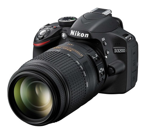 The Nikon D3200... High resolution and 24 megapixel
