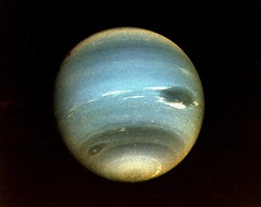 Neptune from First Voyager 2 Flyby