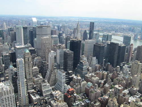 Empire State Building Observatory, East View. NYC, Nueva York