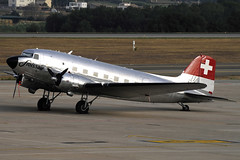 Swissair DC-3C N431HM GRO 27/07/2012