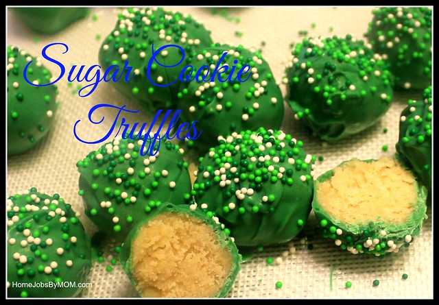 sugar cookie truffles