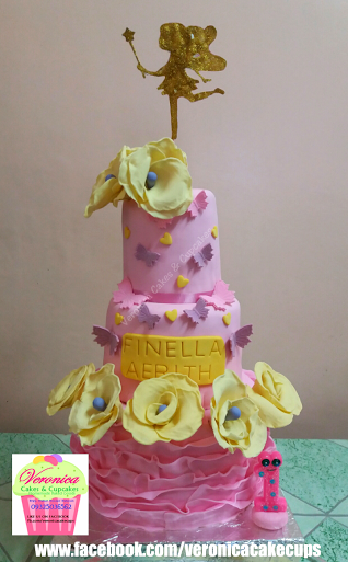 Fairy Themed Cake by Veronica Joy E. Mendoza of Veronica Cakes & Cupcakes