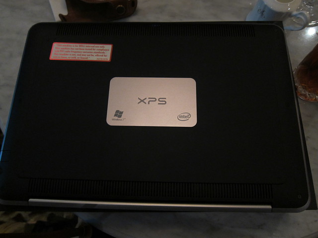 Dell XPS 14 Ultrabook - Back View
