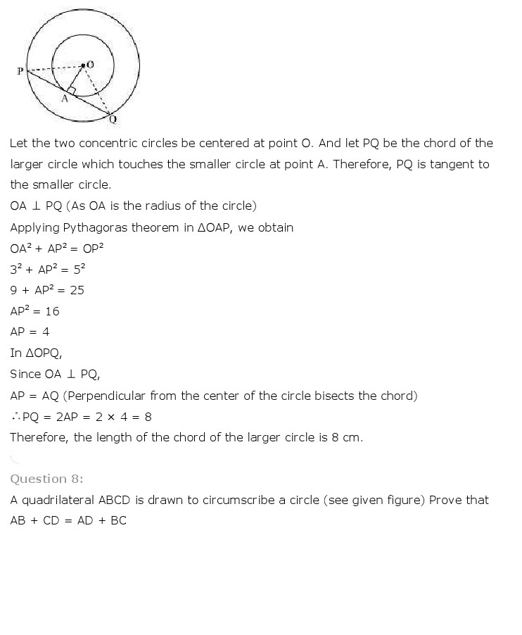 NCERT Solutions For Class 10 Maths Chapter 10 Circles PDF Download frehomedelivery.net