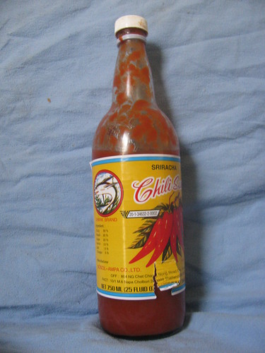 "Shark" brand Sriracha sauce by jaklumen & family