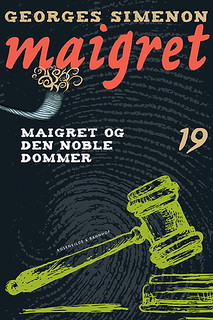 Denmark: La Maison du juge, paper publication (Maigret og den noble dommer)