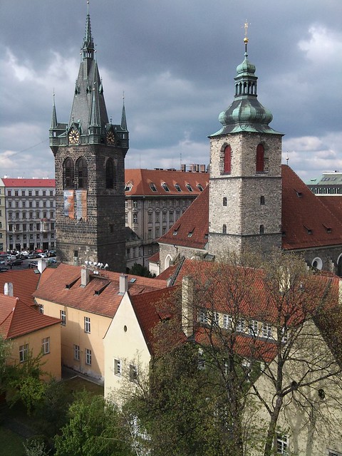Two Towers in Prague