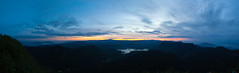 日出前全景 Panorama before sunrise