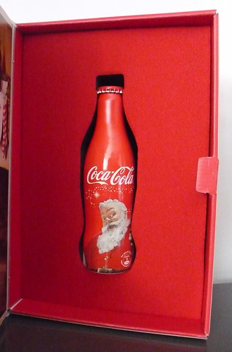 Coca Cola Christmas France 2013 Coke aluminium bottle Box 5