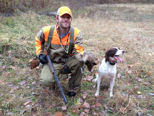 Grouse Hunting with Steve and Cayenne