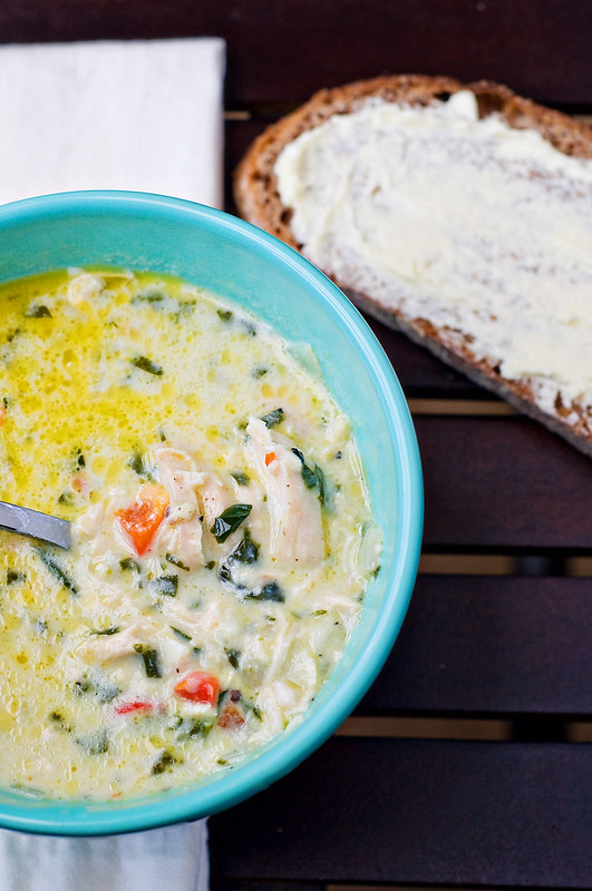 Creamy Chicken and Brie Soup