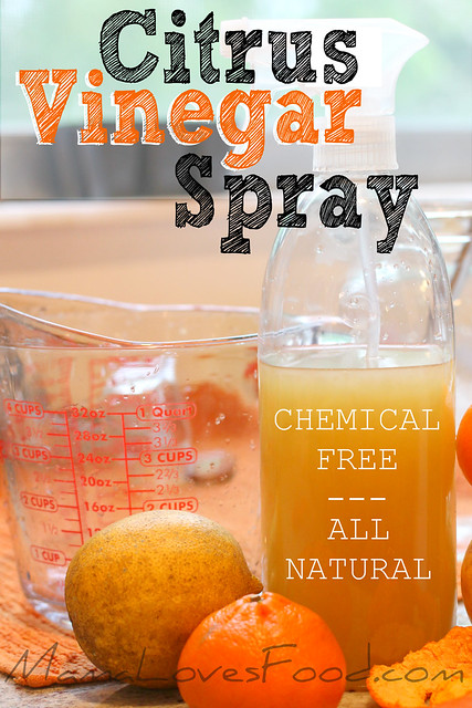 All Natural Citrus Vinegar Spray