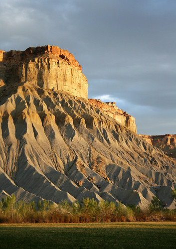 sunset cliff field utah erosion geology mesa blm southcainevillemesa