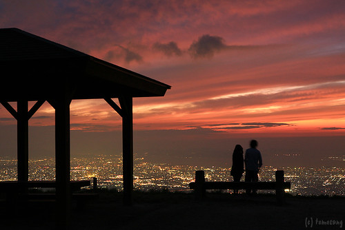 sunset panorama japan night lovers fukuoka 夜景 夕日 夕焼け 福岡 sasaguri kasuya 糟屋 篠栗 米の山
