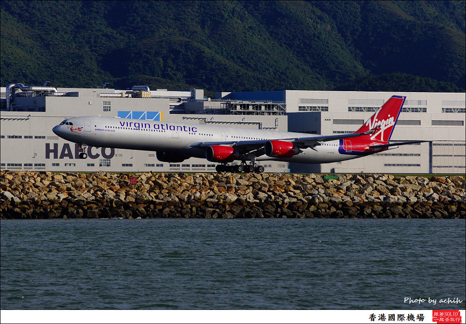 Virgin Atlantic Airways / G-VFOX / Hong Kong International Airport