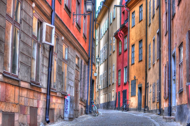 Gamla Stan in Stockholm HDR