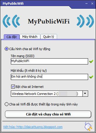[Soft] [Việt hóa] MyPublicWiFi 5.1 - Phát WiFi từ máy tính miễn phí 26302504243_f01fd972ae_o