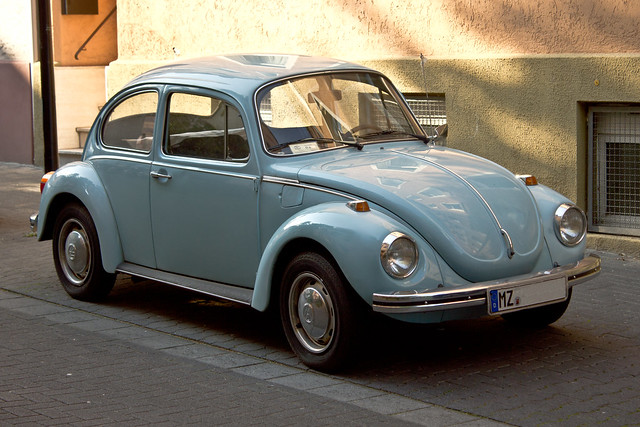VW Käfer hellblau | Ein hellblauer Käfer von Volkswagen. | By ...