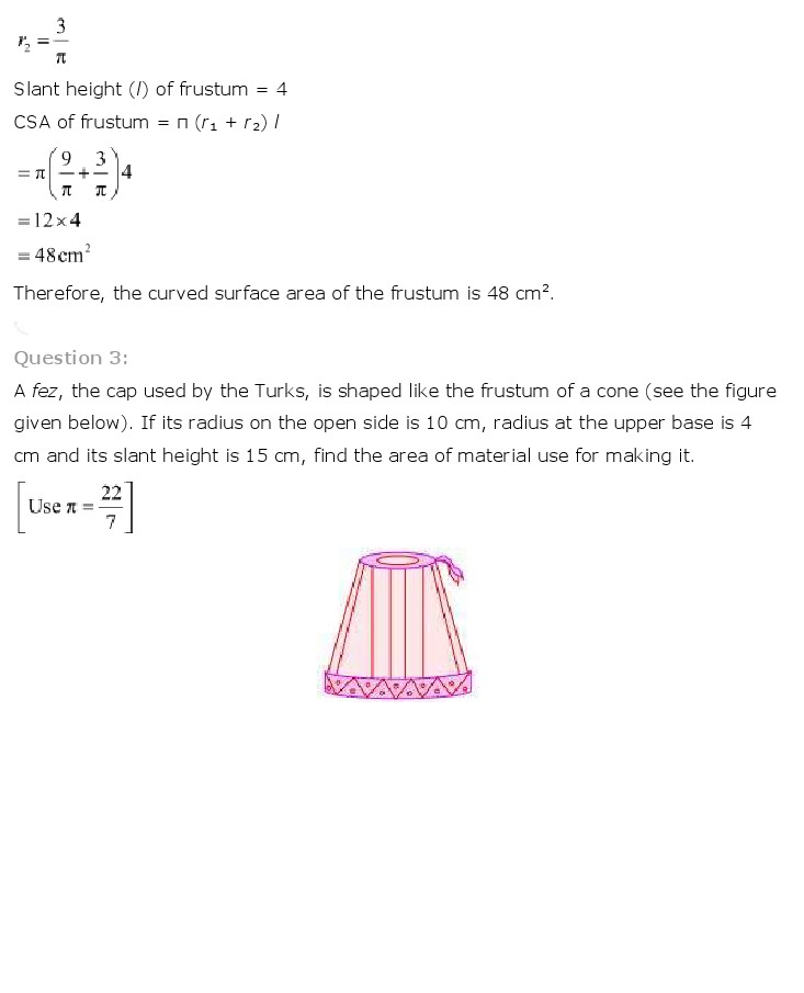 NCERT Solutions For Class 10 Maths Chapter 13 Surface Areas and Volumes PDF Download freehomedelivery.net