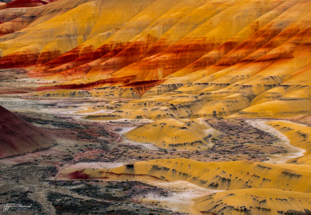 Painted Hills Sunset Colors
