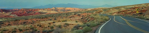 road light landscape colorful desert scenic trails inspirational largeformat recovery ilobsterit