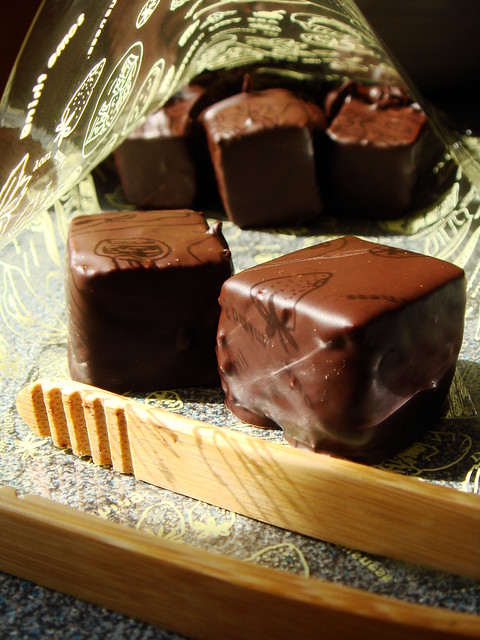 Chocolate Dipped Yuzu Marshmallows