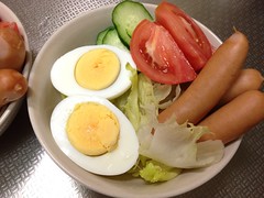 朝食サラダ (2012/7/18)