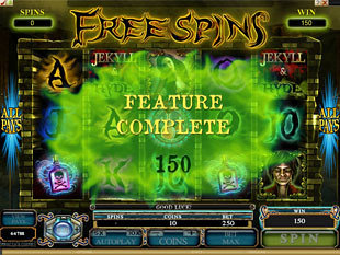 Jekyll and Hyde Free Spins