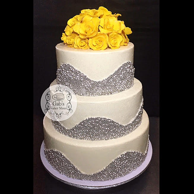 Ela Reyes' Elegant Cake