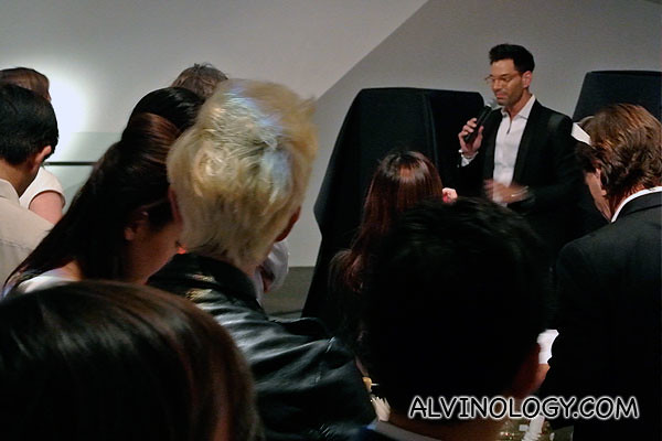 Actor Bobby Tonelli (better known as Mr Joanne Peh in Singapore) was the emcee at the event