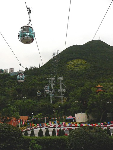 Cable Cars at Ocean Park