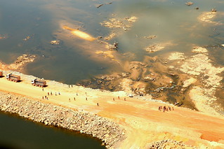 亞馬遜美山水壩工地。｜圖片來源：Amazon Watch