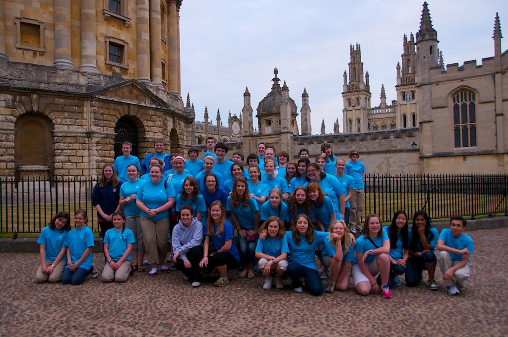 Columbia Choirs 2010 Tour of the United Kingdom