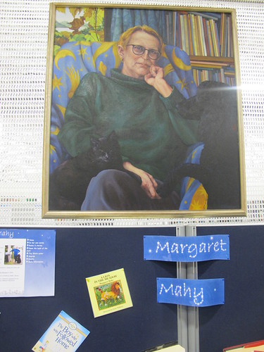 Portrait of Margaret Mahy by Glenda Randerson