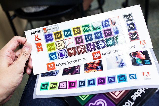 ideas 點子｜【分享】Adobe 台灣 CS6 部落客聚會 - Adobe 貼紙