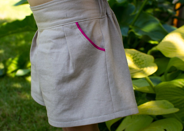 clever charlotte finch shorts with added pocket