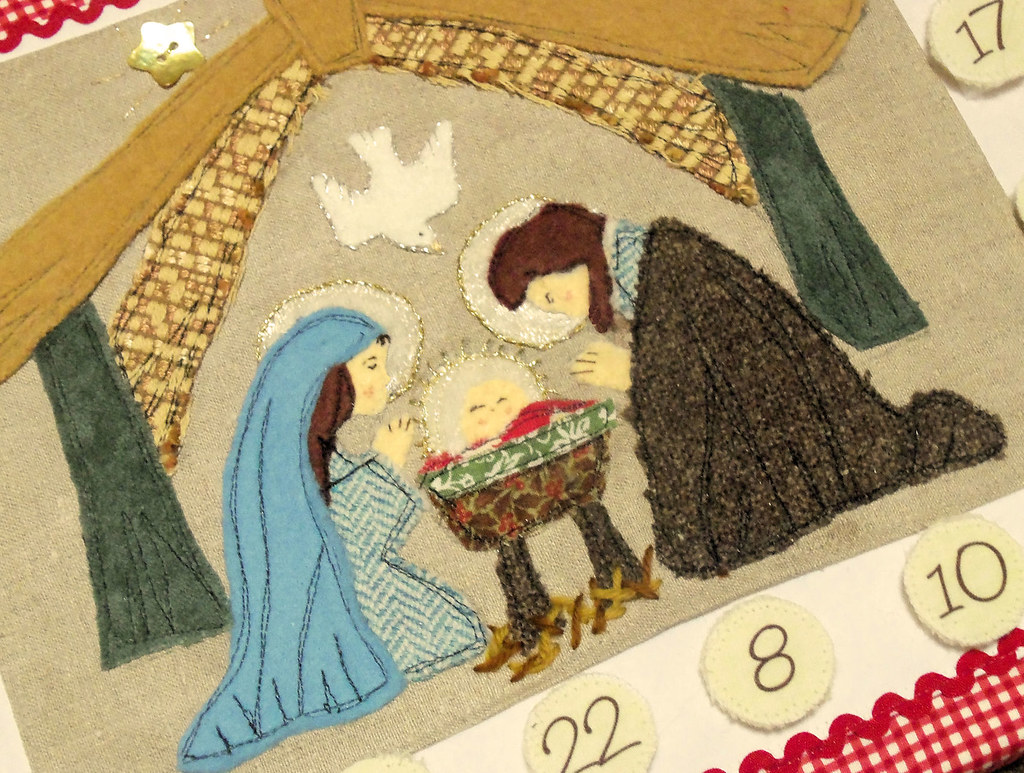 Nativity Advent Calendar Bustle Sew