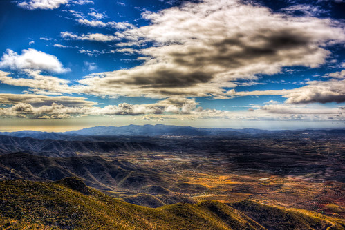 paisaje nubes hdr