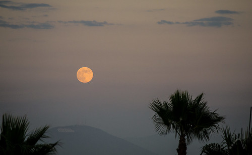 sunset moon méxico clouds atardecer luna fullmoon cerro moonrise nubes bajacalifornia tijuana cerrocolorado august1st2012 1rodeagosto2012