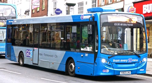 YX63 LFU ‘Nottinghham City Transport’ 397 ADL Dart / ADL Enviro 200. Dennis Basford’s railsroadsrunways.blogspot.co.uk