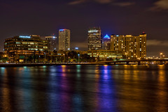 Downtown Tampa from Bayshore Boulevard