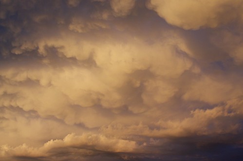 sunset sky cloud mammatus